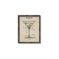 Picture of The Anatomy of a Martini _GroupedProduct_Rectangle_Portrait_Canvas_Framed_