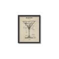 Picture of The Anatomy of a Martini _GroupedProduct_Rectangle_Portrait_Canvas_Framed_