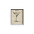 Picture of The Anatomy of a Martini _GroupedProduct_Rectangle_Portrait_Canvas_Framed_