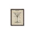 Picture of The Anatomy of a Martini _GroupedProduct_Rectangle_Portrait_Canvas_Framed_
