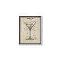 Picture of The Anatomy of a Martini _GroupedProduct_Rectangle_Portrait_Canvas_Framed_