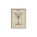 Picture of The Anatomy of a Martini _GroupedProduct_Rectangle_Portrait_Canvas_Framed_