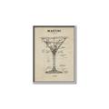Picture of The Anatomy of a Martini _GroupedProduct_Rectangle_Portrait_Canvas_Framed_