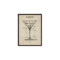 Picture of The Anatomy of a Martini _GroupedProduct_Rectangle_Portrait_Canvas_Framed_