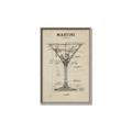 Picture of The Anatomy of a Martini _GroupedProduct_Rectangle_Portrait_Canvas_Framed_