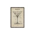 Picture of The Anatomy of a Martini _GroupedProduct_Rectangle_Portrait_Canvas_Framed_