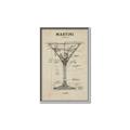 Picture of The Anatomy of a Martini _GroupedProduct_Rectangle_Portrait_Canvas_Framed_