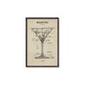 Picture of The Anatomy of a Martini _GroupedProduct_Rectangle_Portrait_Canvas_Framed_