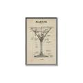 Picture of The Anatomy of a Martini _GroupedProduct_Rectangle_Portrait_Canvas_Framed_