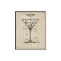Picture of The Anatomy of a Martini _GroupedProduct_Rectangle_Portrait_Canvas_Framed_