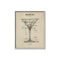 Picture of The Anatomy of a Martini _GroupedProduct_Rectangle_Portrait_Canvas_Framed_