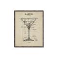 Picture of The Anatomy of a Martini _GroupedProduct_Rectangle_Portrait_Canvas_Framed_