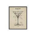Picture of The Anatomy of a Martini _GroupedProduct_Rectangle_Portrait_Canvas_Framed_
