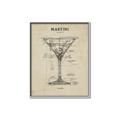 Picture of The Anatomy of a Martini _GroupedProduct_Rectangle_Portrait_Canvas_Framed_