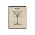 Picture of The Anatomy of a Martini _GroupedProduct_Rectangle_Portrait_Canvas_Framed_
