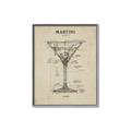 Picture of The Anatomy of a Martini _GroupedProduct_Rectangle_Portrait_Canvas_Framed_