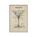 Picture of The Anatomy of a Martini _GroupedProduct_Rectangle_Portrait_Canvas_Framed_