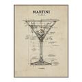 Picture of The Anatomy of a Martini _GroupedProduct_Rectangle_Portrait_Canvas_Framed_