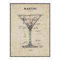 Picture of The Anatomy of a Martini _GroupedProduct_Rectangle_Portrait_Canvas_Framed_