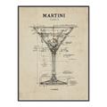 Picture of The Anatomy of a Martini _GroupedProduct_Rectangle_Portrait_Canvas_Framed_