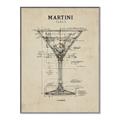 Picture of The Anatomy of a Martini _GroupedProduct_Rectangle_Portrait_Canvas_Framed_