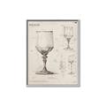 Picture of Sketch of a Wine Glass _GroupedProduct_Rectangle_Portrait_Canvas_Framed_
