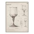 Picture of Sketch of a Wine Glass _GroupedProduct_Rectangle_Portrait_Canvas_Framed_
