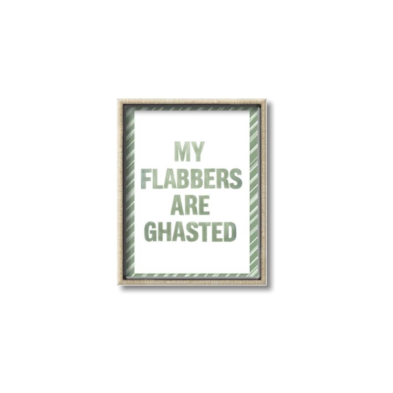 Picture of My Flabbers are Ghasted I _GroupedProduct_Rectangle_Portrait_Canvas_Framed_