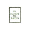 Picture of My Flabbers are Ghasted I _GroupedProduct_Rectangle_Portrait_Canvas_Framed_
