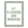 Picture of My Flabbers are Ghasted I _GroupedProduct_Rectangle_Portrait_Canvas_Framed_