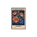 Picture of Flower Market: London _GroupedProduct_Rectangle_Portrait_Canvas_Framed_