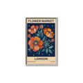 Picture of Flower Market: London _GroupedProduct_Rectangle_Portrait_Canvas_Framed_