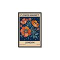 Picture of Flower Market: London _GroupedProduct_Rectangle_Portrait_Canvas_Framed_