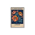 Picture of Flower Market: London _GroupedProduct_Rectangle_Portrait_Canvas_Framed_