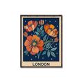 Picture of Flower Market: London _GroupedProduct_Rectangle_Portrait_Canvas_Framed_