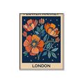 Picture of Flower Market: London _GroupedProduct_Rectangle_Portrait_Canvas_Framed_