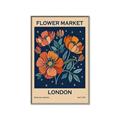 Picture of Flower Market: London _GroupedProduct_Rectangle_Portrait_Canvas_Framed_