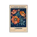 Picture of Flower Market: London _GroupedProduct_Rectangle_Portrait_Canvas_Framed_