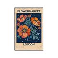 Picture of Flower Market: London _GroupedProduct_Rectangle_Portrait_Canvas_Framed_