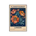 Picture of Flower Market: London _GroupedProduct_Rectangle_Portrait_Canvas_Framed_