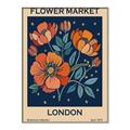Picture of Flower Market: London _GroupedProduct_Rectangle_Portrait_Canvas_Framed_