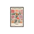 Picture of Flower Market: Paris I _GroupedProduct_Rectangle_Portrait_Canvas_Framed_