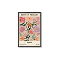 Picture of Flower Market: Paris I _GroupedProduct_Rectangle_Portrait_Canvas_Framed_