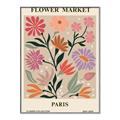 Picture of Flower Market: Paris I _GroupedProduct_Rectangle_Portrait_Canvas_Framed_