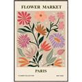 Picture of Flower Market: Paris I _GroupedProduct_Rectangle_Portrait_Canvas_Framed_