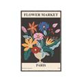 Picture of Flower Market: Paris II _GroupedProduct_Rectangle_Portrait_Canvas_Framed_