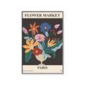 Picture of Flower Market: Paris II _GroupedProduct_Rectangle_Portrait_Canvas_Framed_