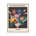Picture of Flower Market: Paris II _GroupedProduct_Rectangle_Portrait_Canvas_Framed_
