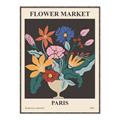 Picture of Flower Market: Paris II _GroupedProduct_Rectangle_Portrait_Canvas_Framed_