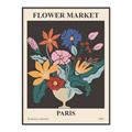 Picture of Flower Market: Paris II _GroupedProduct_Rectangle_Portrait_Canvas_Framed_